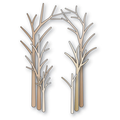Memory Box 94976 Gathered Tree Trunks Craft Die