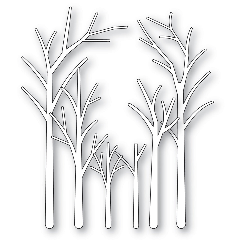 Memory Box 94976 Gathered Tree Trunks Craft Die