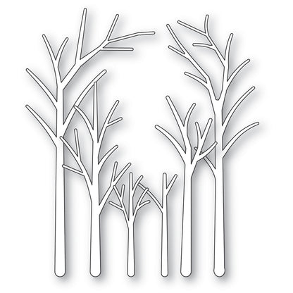 Memory Box 94976 Gathered Tree Trunks Craft Die