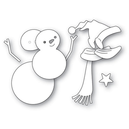 Memory Box 94981 Wishful Snowman Craft Die