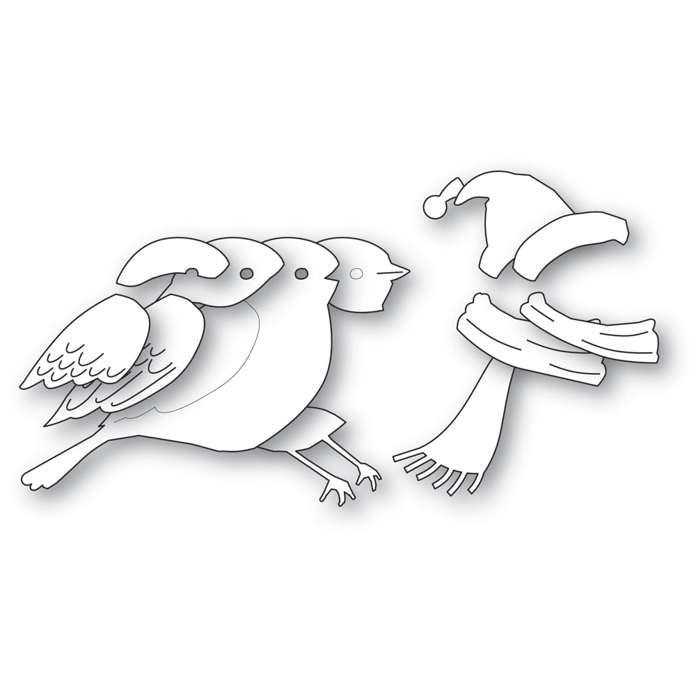 Memory Box 94989 Holiday Robin Craft Die