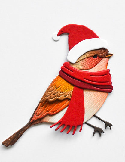 Memory Box 94989 Holiday Robin Craft Die
