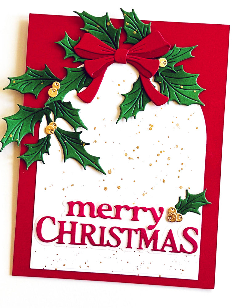 Memory Box 94988 Evergreen Holly Bundle Craft Die