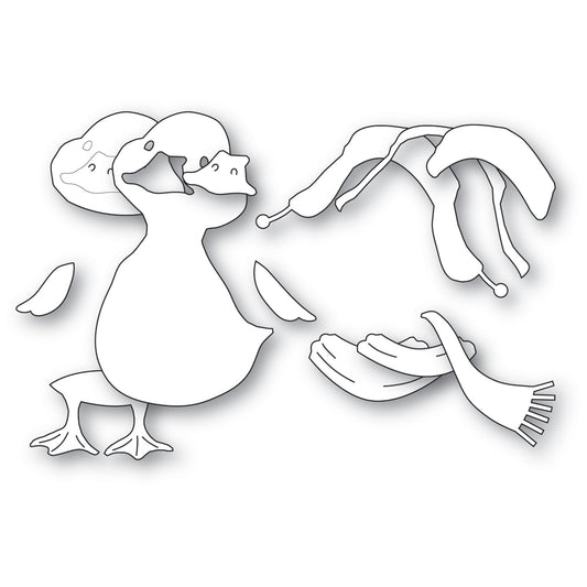 Memory Box 95006 Cozy Quacker Craft Die