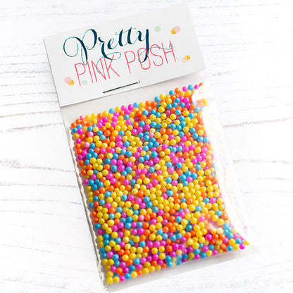 Pretty Pink Posh Shaker Beads Beach Party