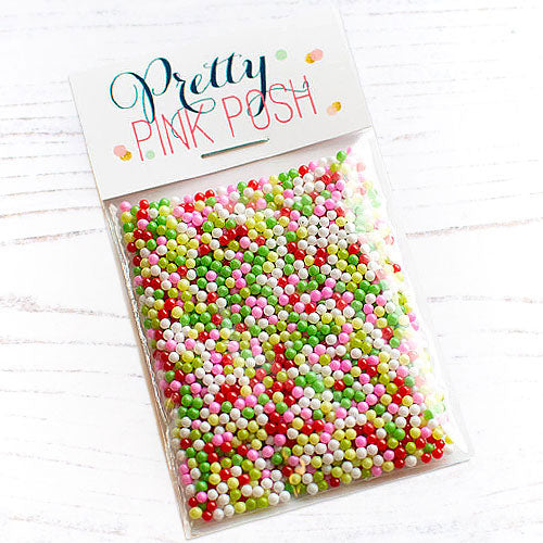 Pretty Pink Posh Berry Bright Shaker Beads