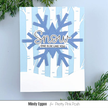 Pretty Pink Posh Let It Snow stamp set