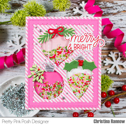 Pretty Pink Posh Build An Ornament Craft Die