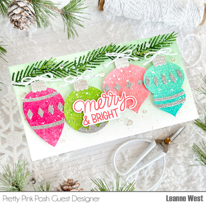 Pretty Pink Posh Build An Ornament Craft Die