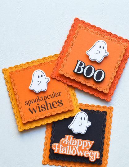 Memory Box CL5293D	Pumpkin Kisses Clear Stamp and Die Set