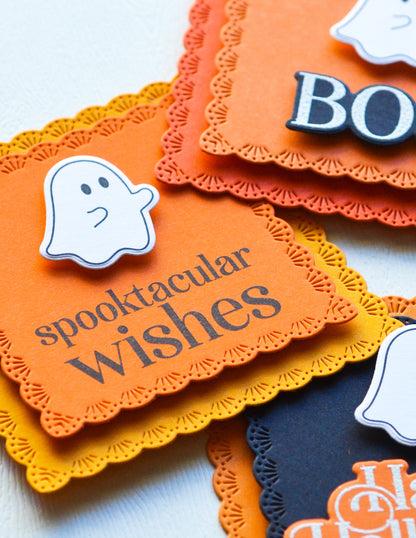 Memory Box CL5293D	Pumpkin Kisses Clear Stamp and Die Set