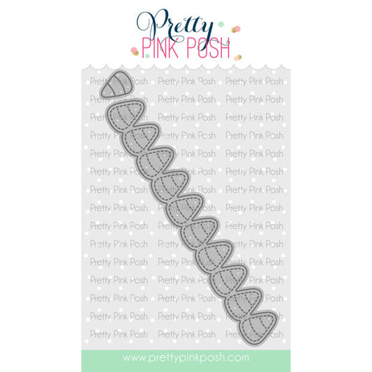 Sale - Pretty Pink Posh Candy Corn Border Die