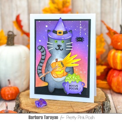 Pretty Pink Posh Cat Holder Die