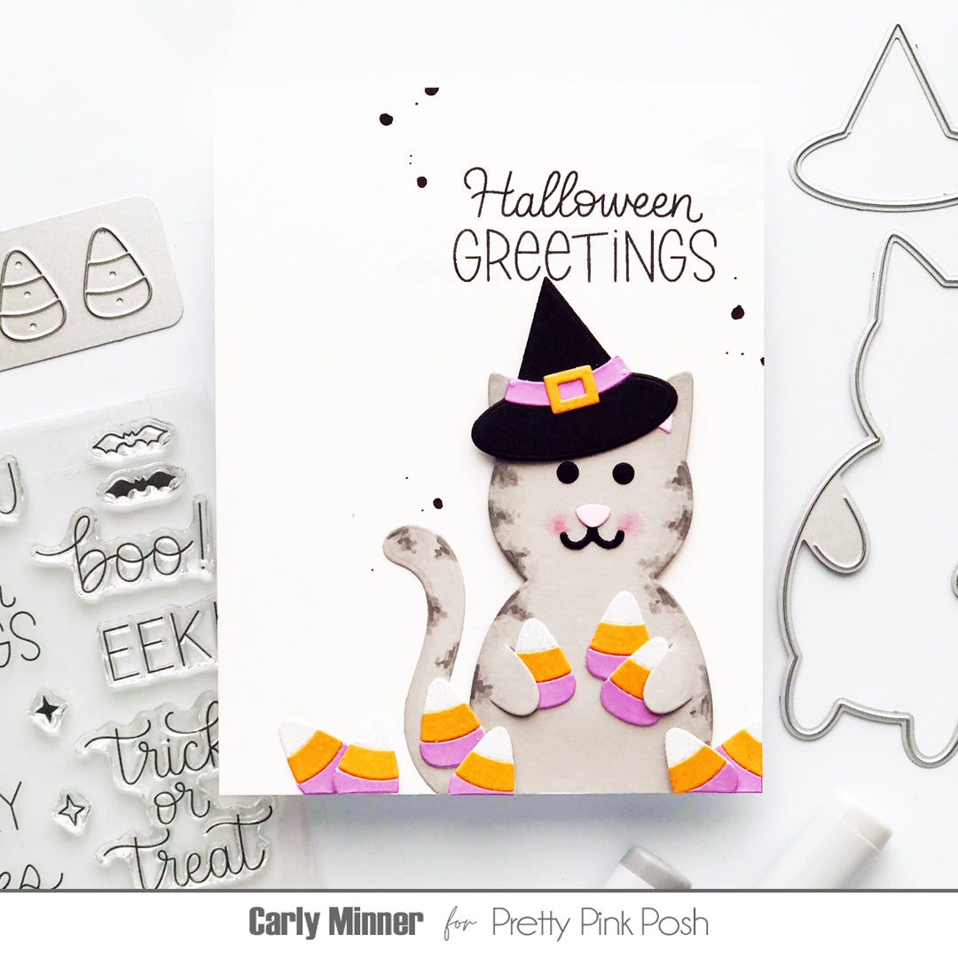 Pretty Pink Posh Cat Holder Die