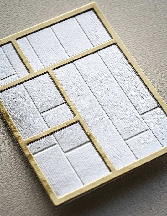 Memory Box EF1040 Vintage Tray 3D Embossing Folder and Die