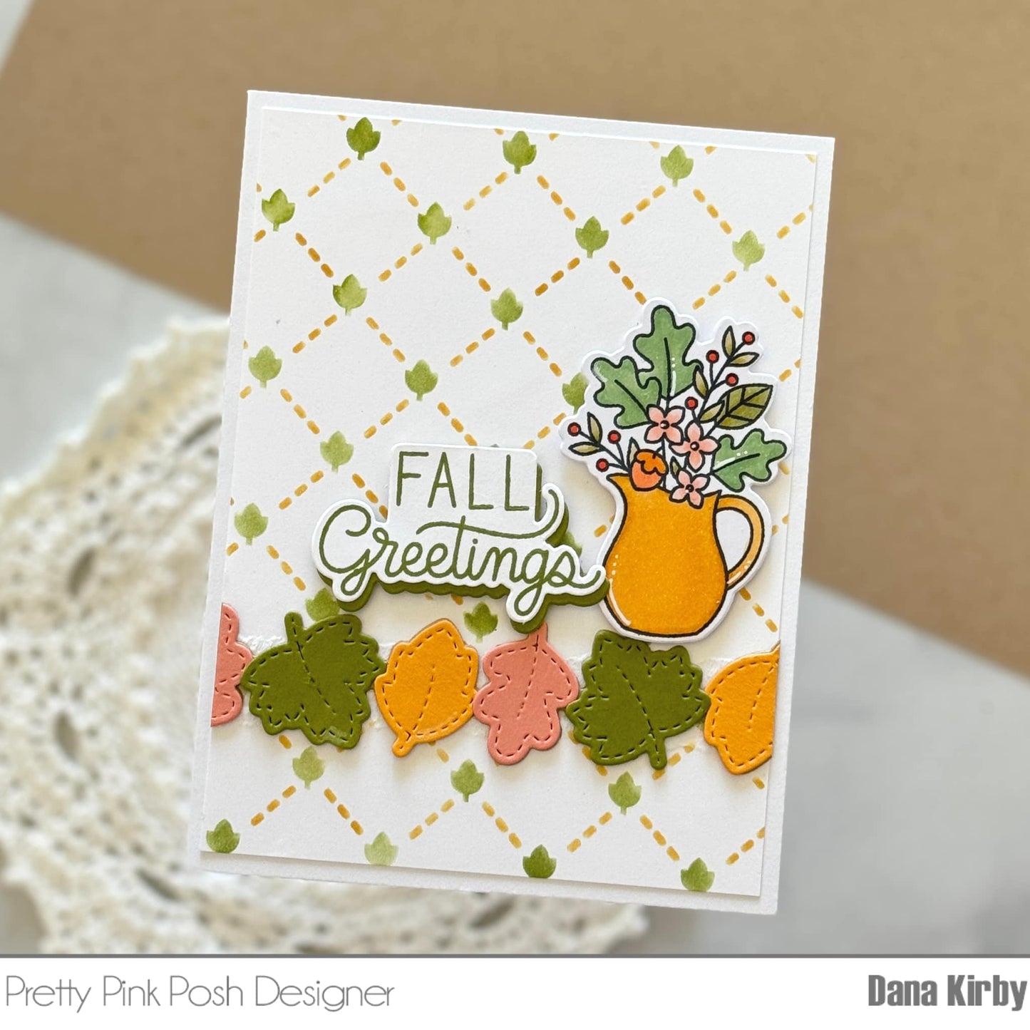 Pretty Pink Posh Fall Bouquets stamp set