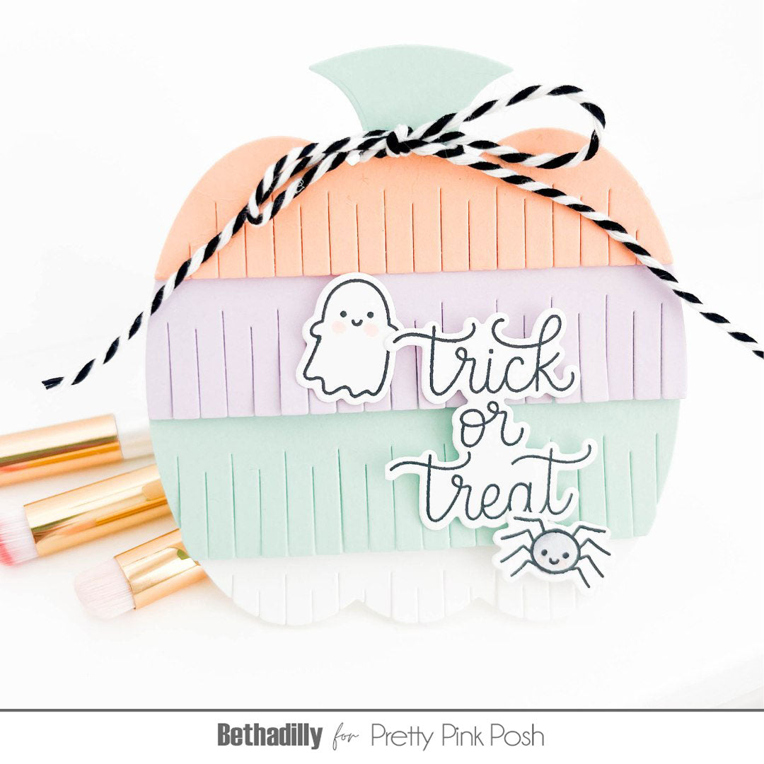 Pretty Pink Posh Halloween Greetings stamp set