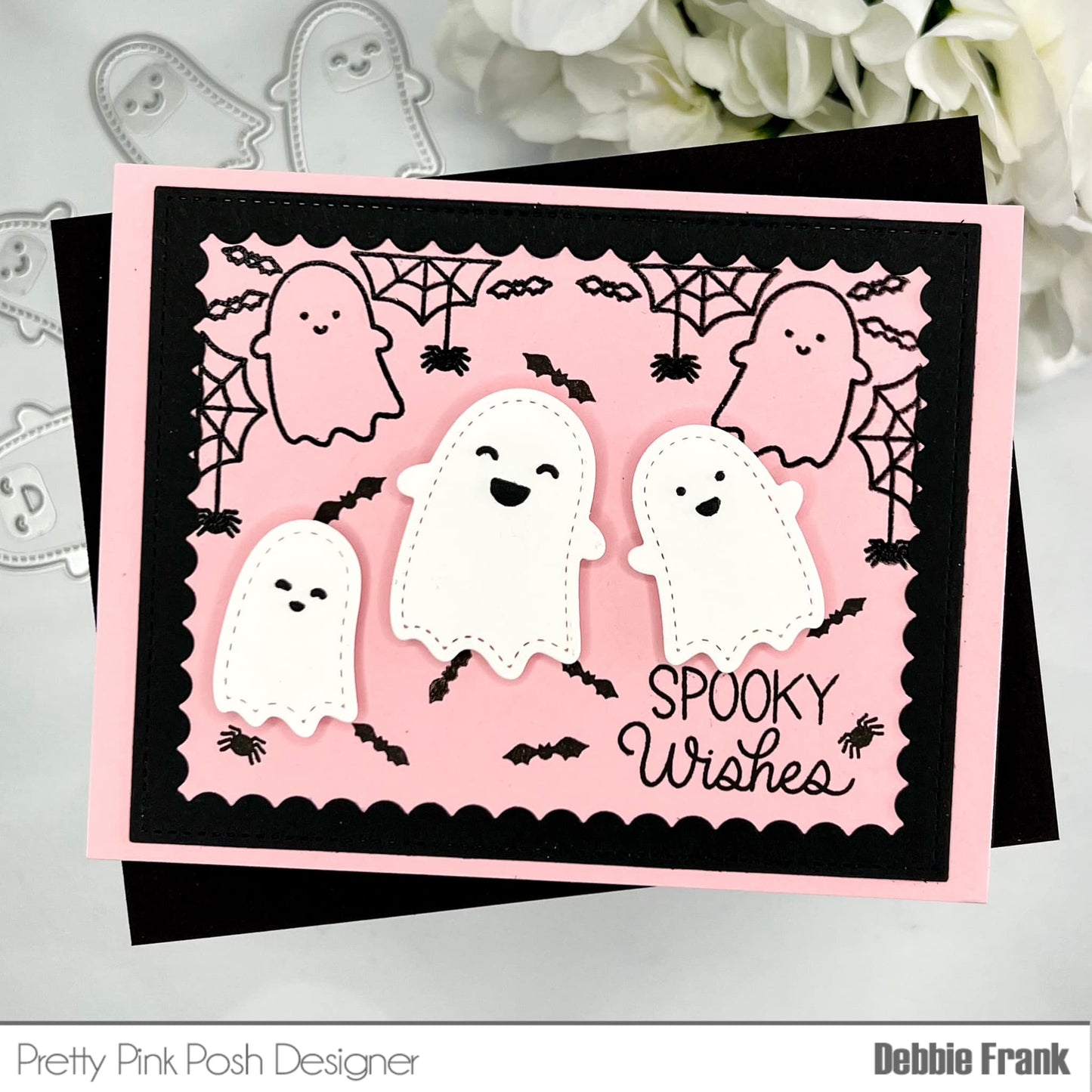 Pretty Pink Posh Halloween Corners stamp set