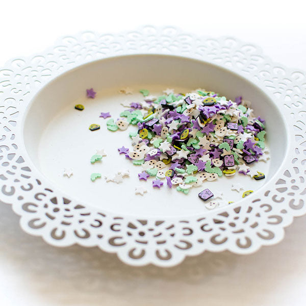 Pretty Pink Posh Clay Confetti Halloween Friends