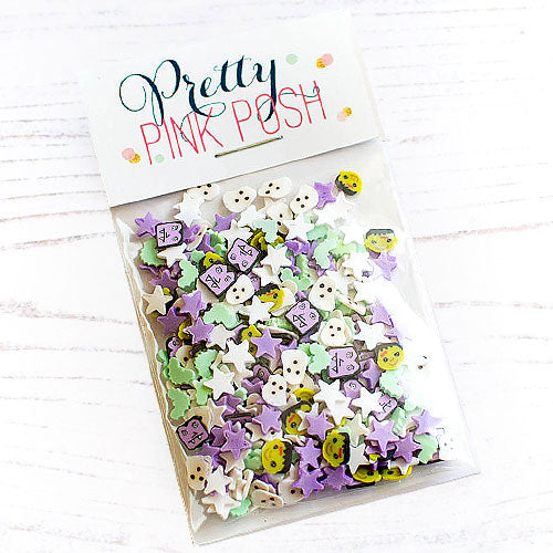 Pretty Pink Posh Clay Confetti Halloween Friends