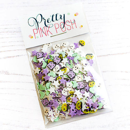 Pretty Pink Posh Clay Confetti Halloween Friends