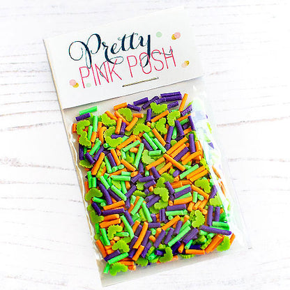 Pretty Pink Posh Clay Confetti Halloween Night