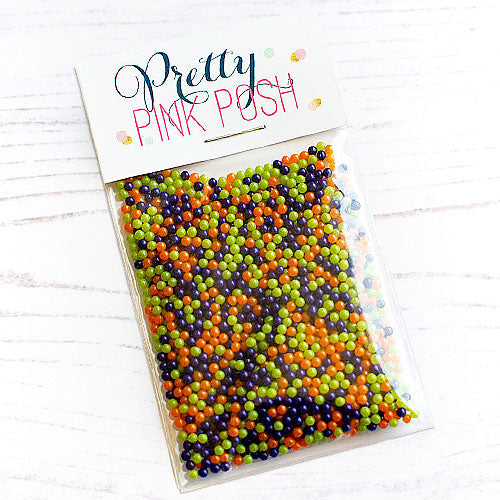 Pretty Pink Posh Shaker Beads Halloween Night