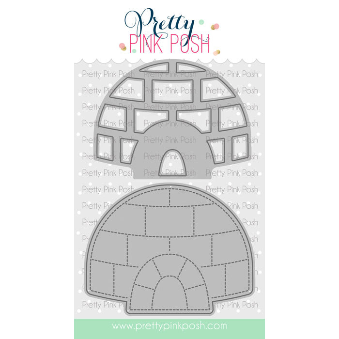 Pretty Pink Posh Igloo Shaker die