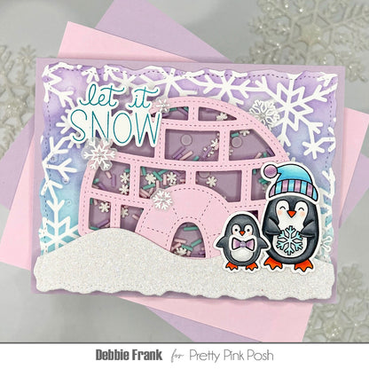 Pretty Pink Posh Let It Snow stamp set