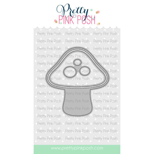 Pretty Pink Posh Mushroom Shaker Die Set