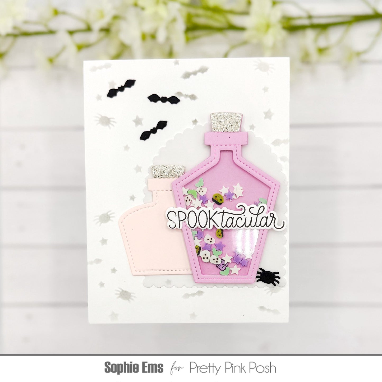 Pretty Pink Posh Potion Bottle Shakers Dies