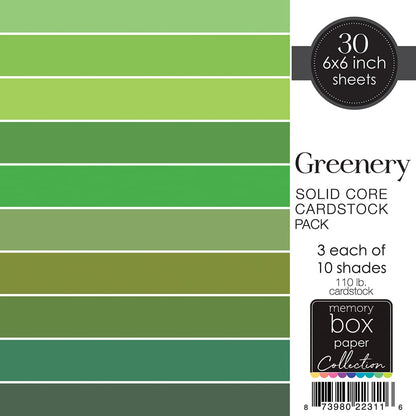 Memory Box SP1011 Greenery 6x6 pack