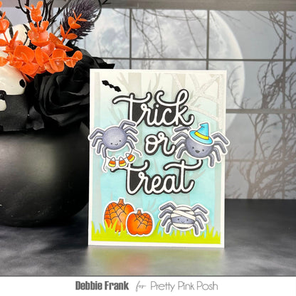Pretty Pink Posh Trick or Treat Shadow Die