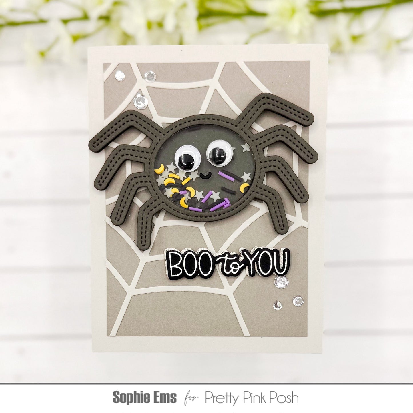 Pretty Pink Posh Spider Web Cover Die