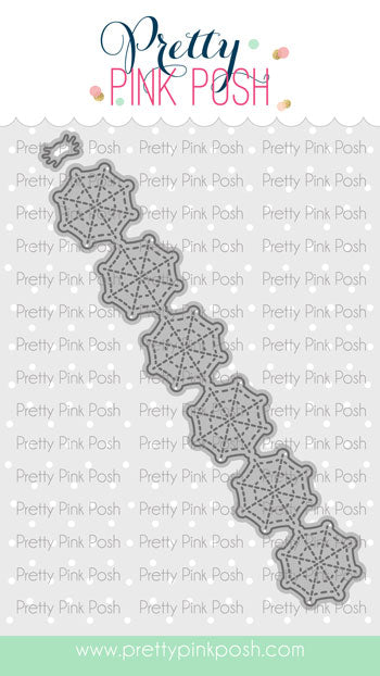 Pretty Pink Posh Spider Web Border Die