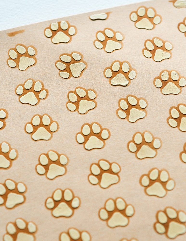 Poppystamps T105 Pawprint Stencil Set