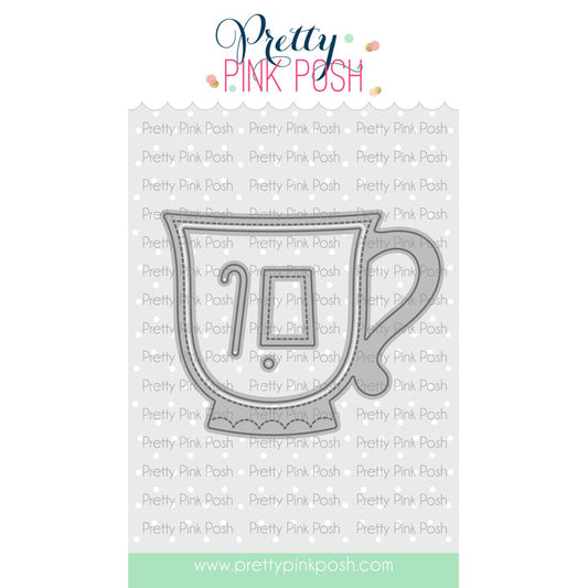 Pretty Pink Posh Teacup Shaker