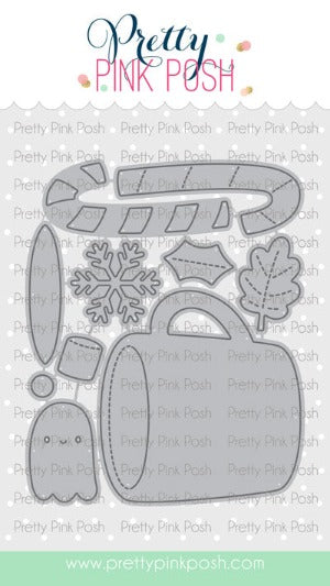 Pretty Pink Posh Winter Mug Die