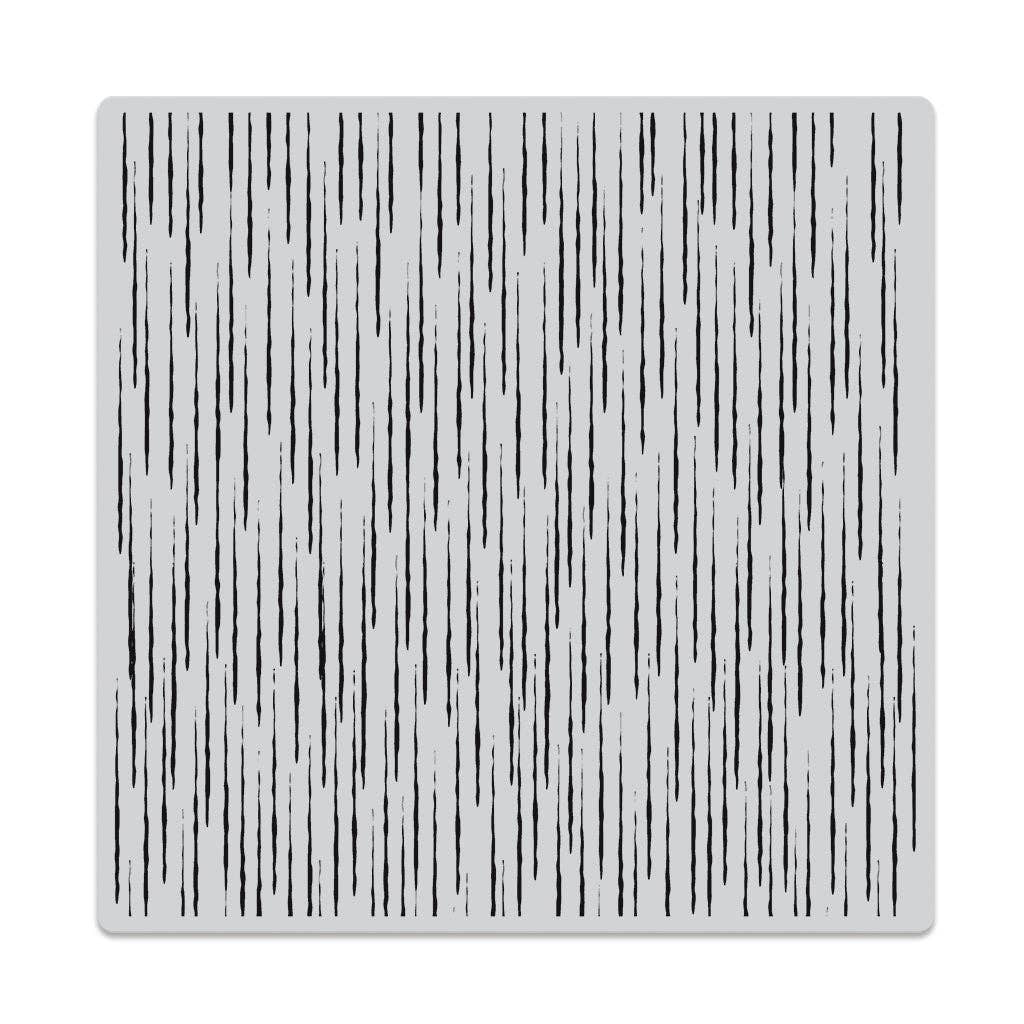 Hero Arts Rain Texture Bold Prints Cling Rubber Stamp CG929
