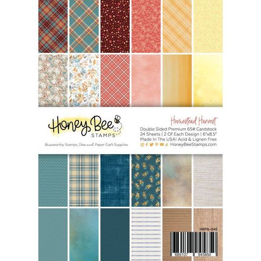 Homestead Harvest Paper Pad 6x8.5 - 24 Double-Sided Sheets