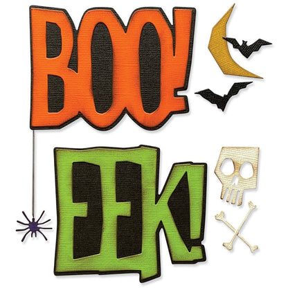 Sizzix Thinlits Die Set 12PK - Big Frights by Tim Holtz