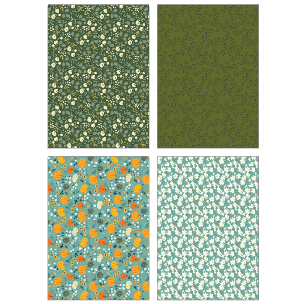 Fall Is In The Air Paper Pad 6x8.5 - 24 Double-Sided Sheets