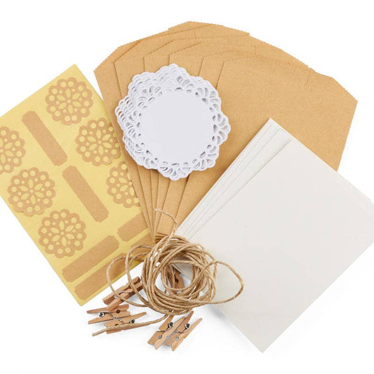 Decorative Gift Tag Making Kit (Enough for 6 gift tags)
