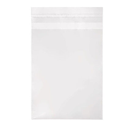 Crystal Clear Bags® with Flap 4 5/8" x 5 3/4" 100 pack B54