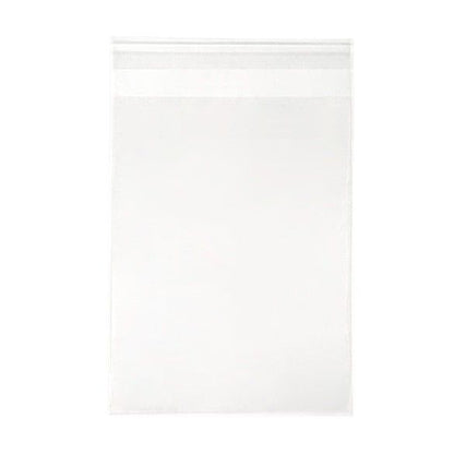 Crystal Clear Bags® with Flap 5 7/16" x 7 1/4" 100 pack B75