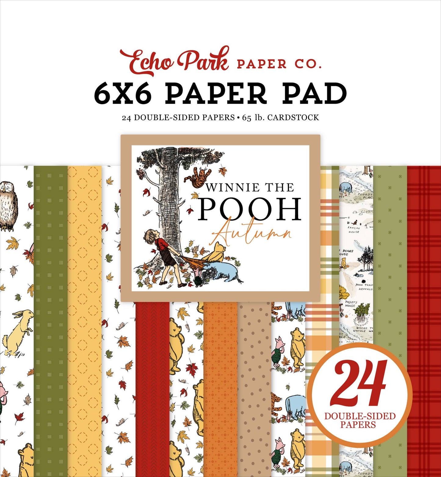 Echo Park Winnie The Pooh Autumn 6x6 Paper Pad