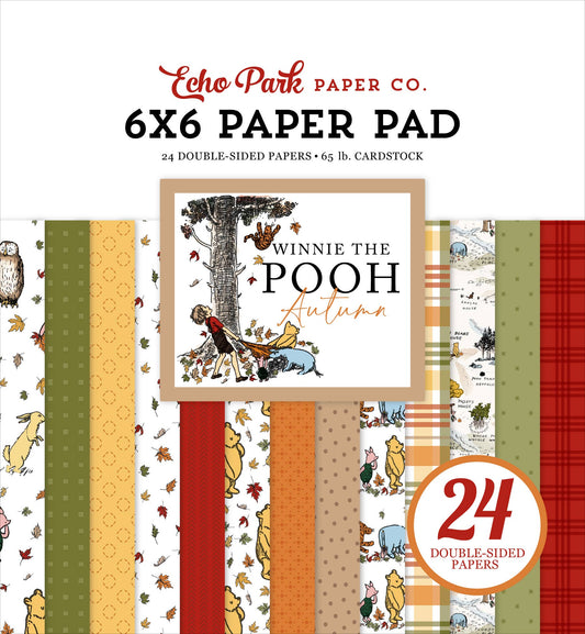 Echo Park Winnie The Pooh Autumn 6x6 Paper Pad