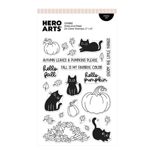 Hero Arts Hide and Peek Stamp Set CM882