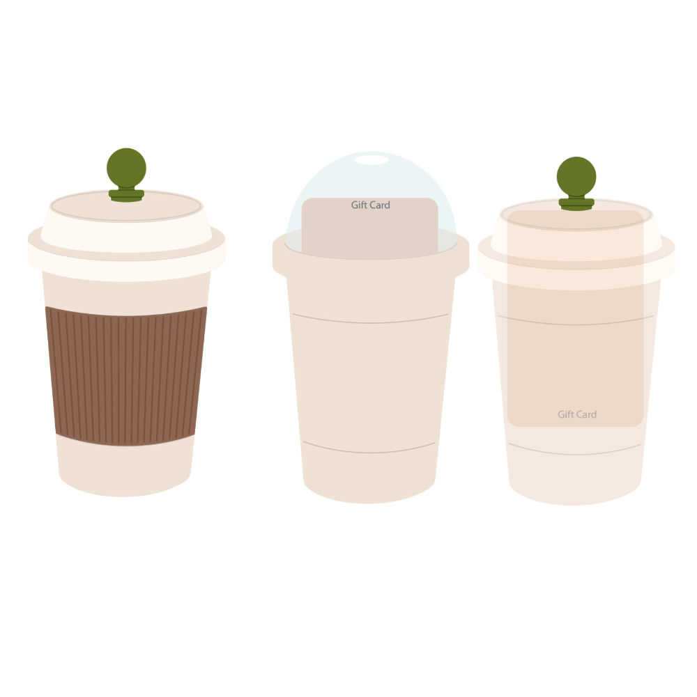 Lovely Layers: Coffee Cup - Honey Cuts - Stand-Alone Dies