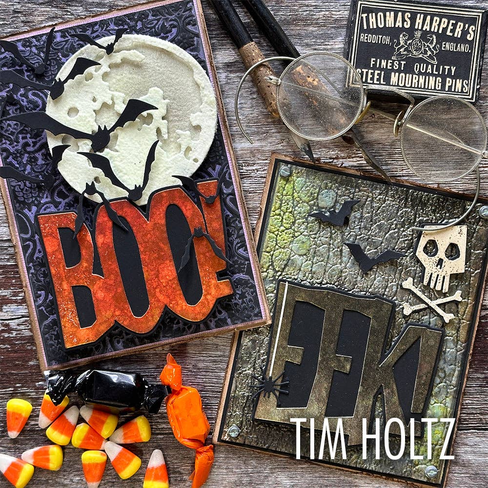 Sizzix Thinlits Die Set 12PK - Big Frights by Tim Holtz